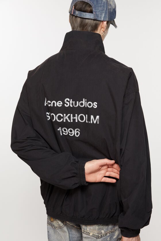 Acne Studios Jacke Mit Reißverschluss Und Logo