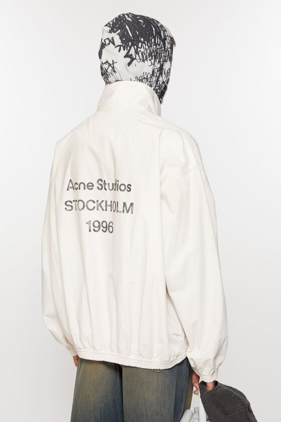 Acne Studios Jacke Mit Reißverschluss Und Logo