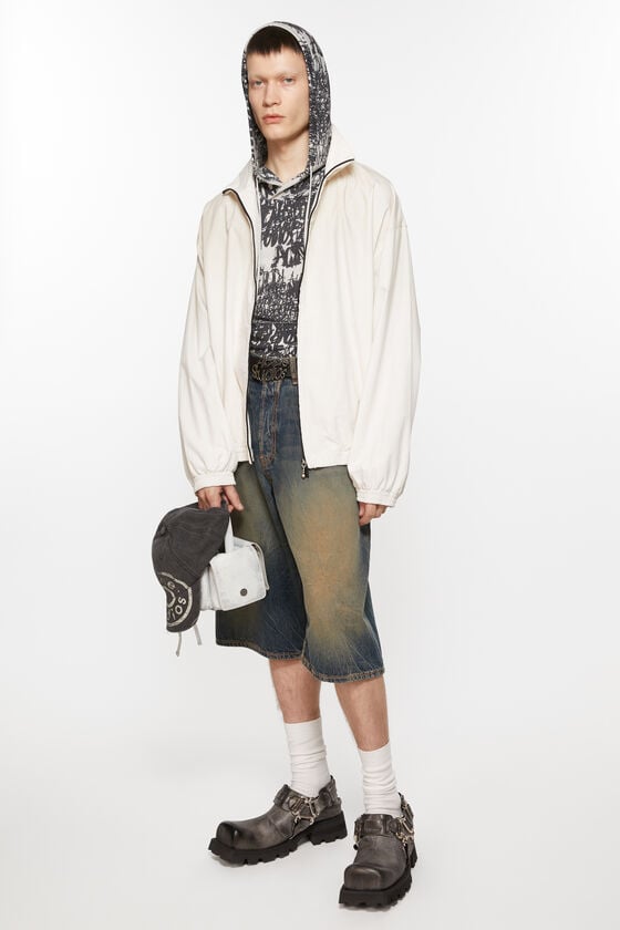 Acne Studios Jacke Mit Reißverschluss Und Logo