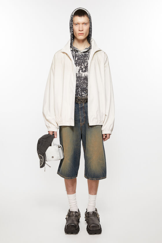 Acne Studios Jacke mit Reißverschluss und Logo