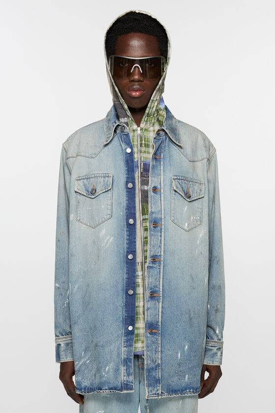Acne Studios Jeanshemd – entspannte Passform