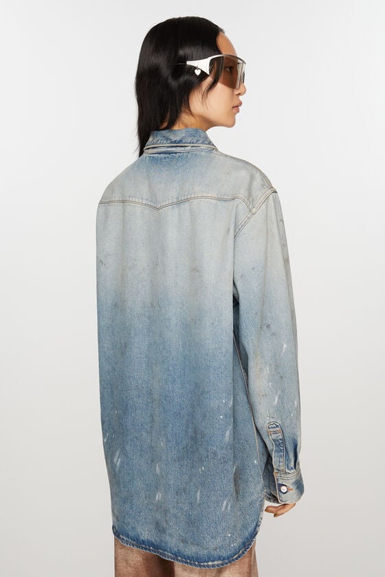 Acne Studios Jeanshemd – Entspannte Passform