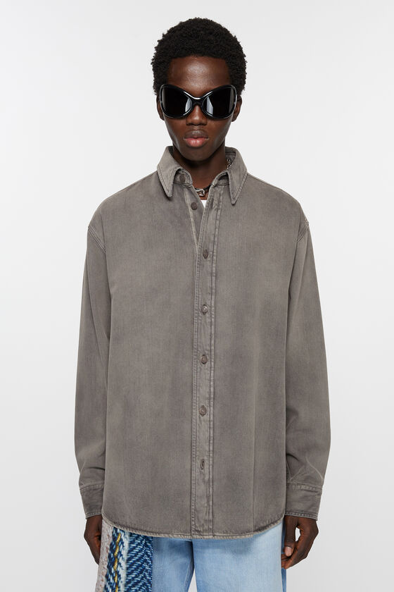 Acne Studios Jeanshemd in lockerer Passform