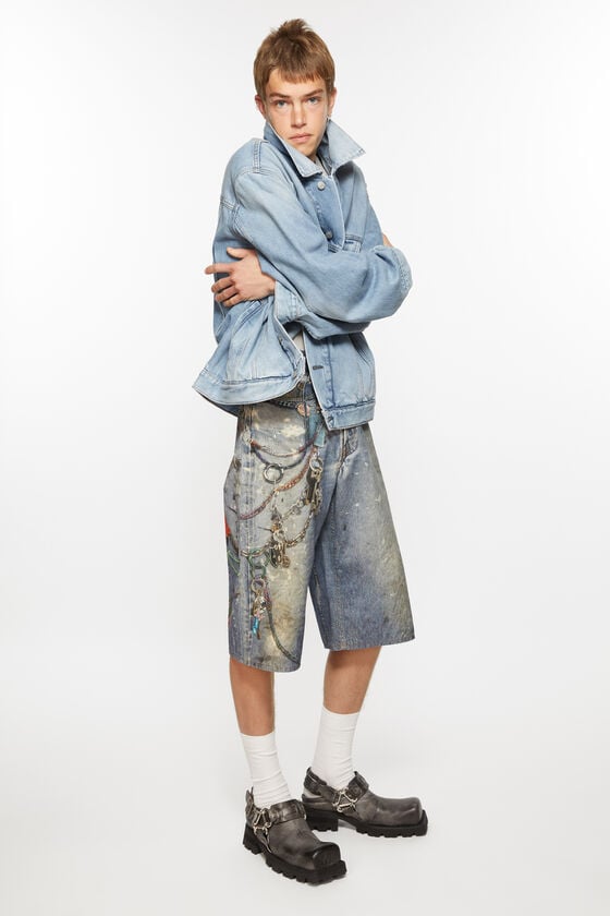 Acne Studios Jeansjacke – Entspannte Passform