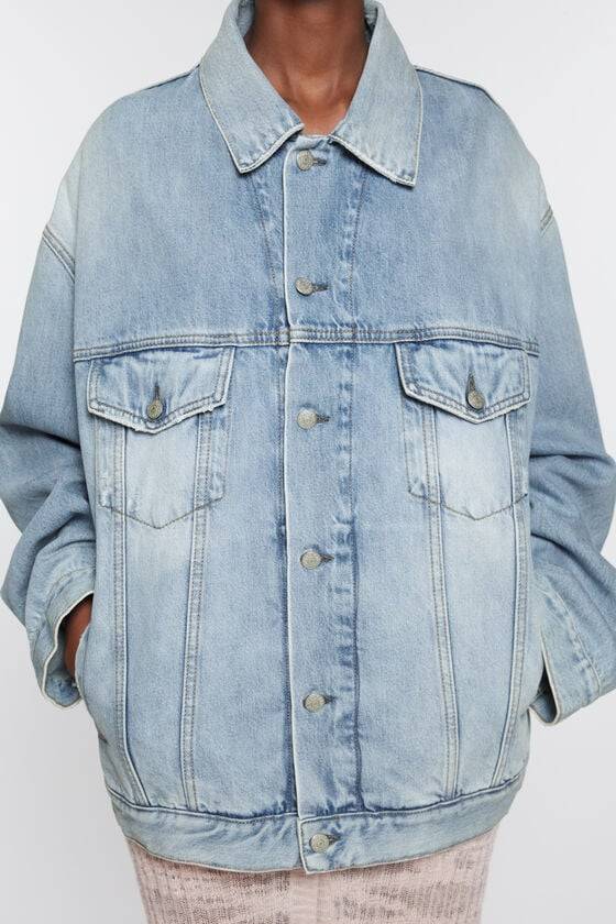 Acne Studios Jeansjacke – Entspannte Passform