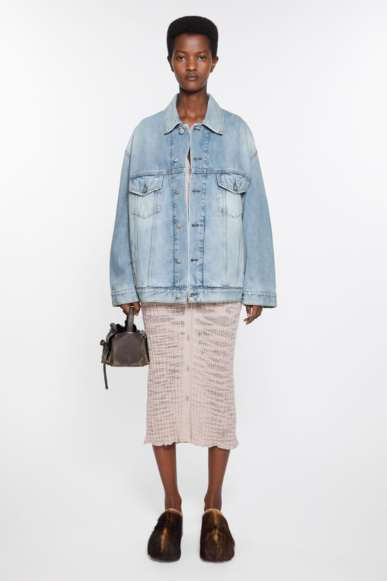 Acne Studios Jeansjacke – entspannte Passform