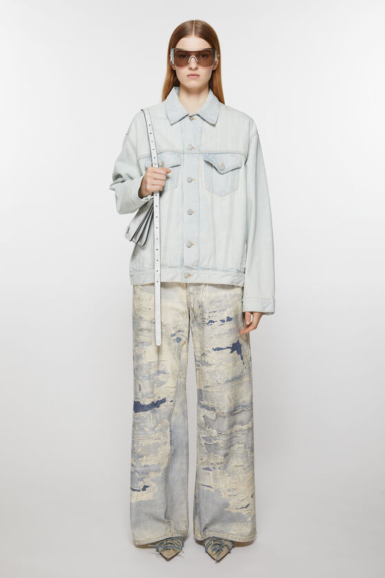 Acne Studios Jeansjacke – entspannte Passform