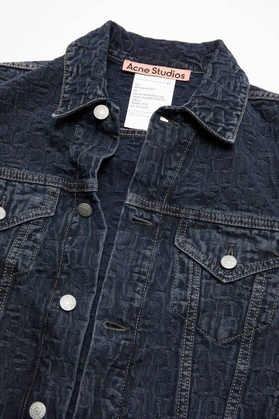 Acne Studios Jeansjacke - Normale Verkürzte Passform