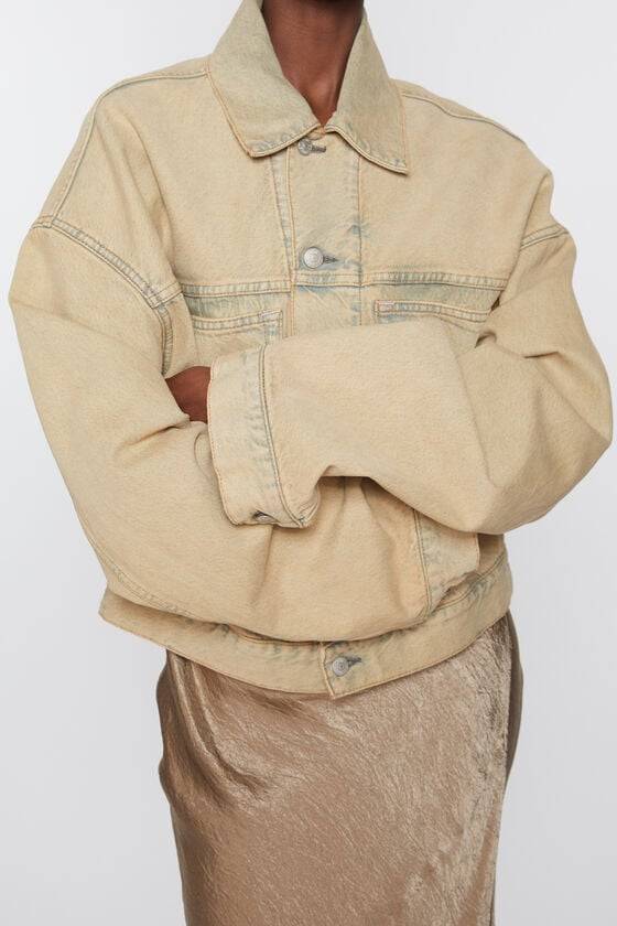 Acne Studios Jeansjacke - Oversized Croppped Fit