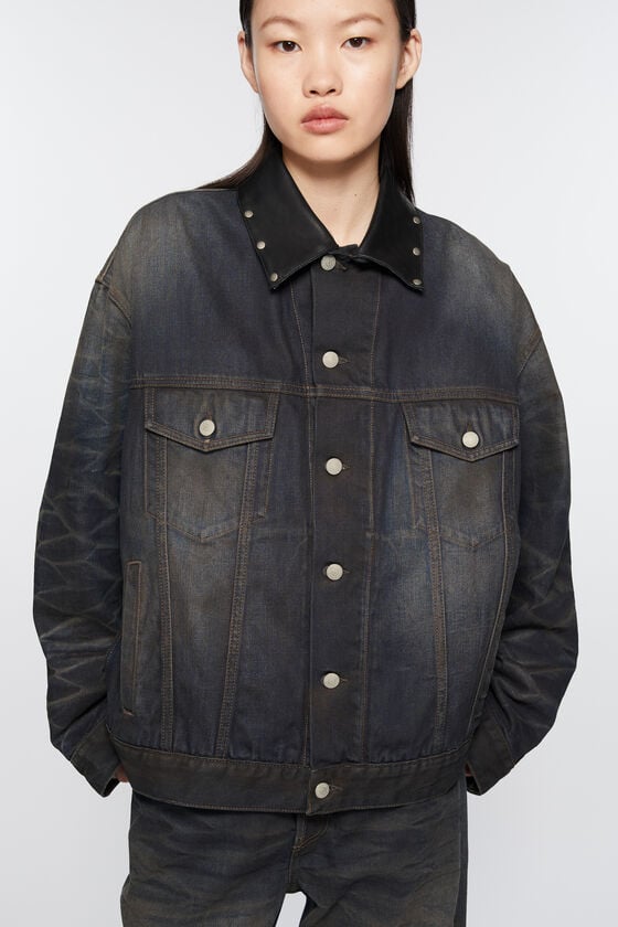 Acne Studios Jeansjacke – Übergroße Passform