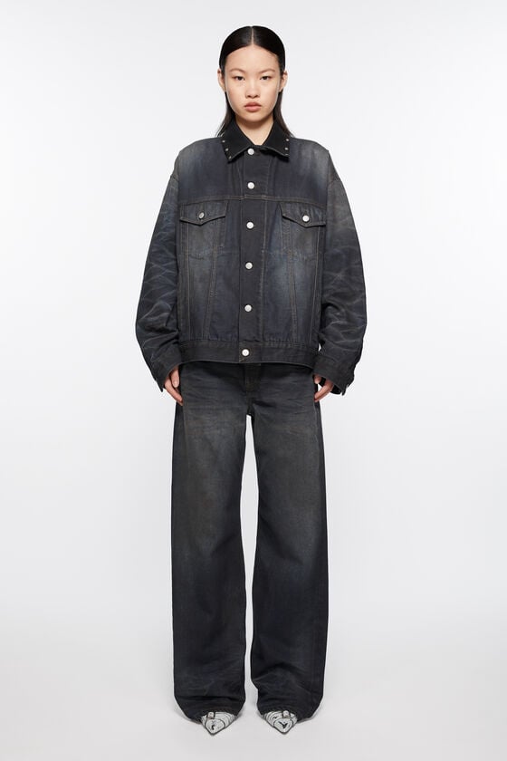 Acne Studios Jeansjacke – Übergroße Passform