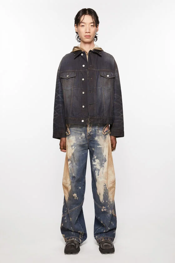 Acne Studios Jeansjacke – Übergroße Passform