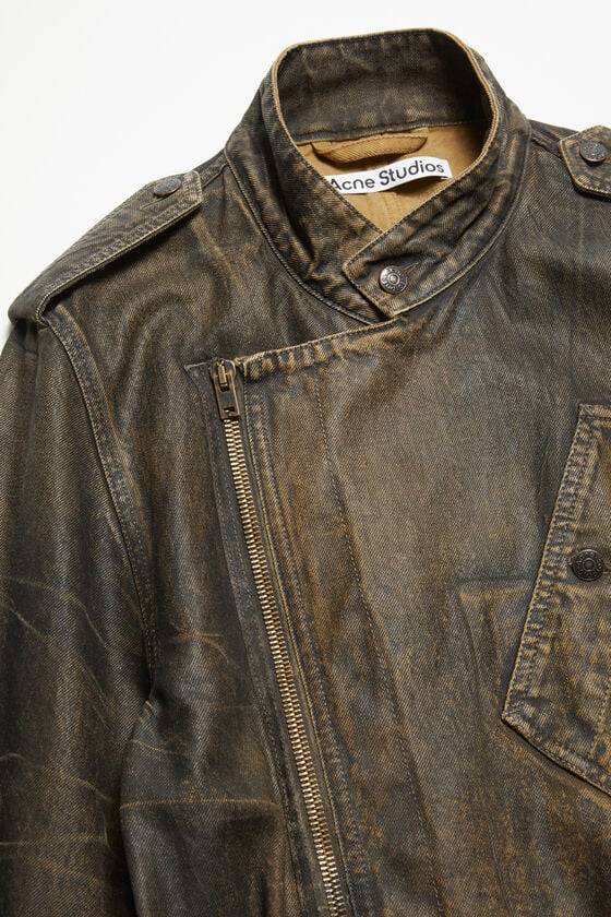 Acne Studios Jeansmantel Mit Gürtel