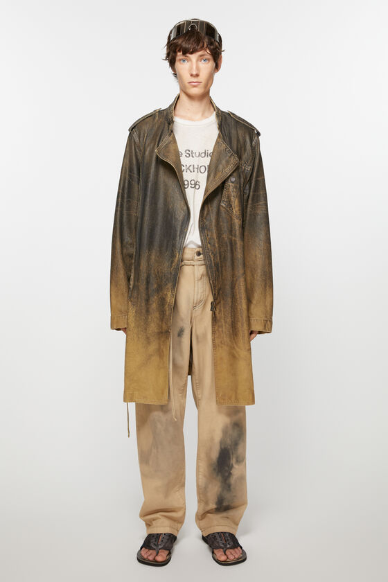 Acne Studios Jeansmantel mit Gürtel