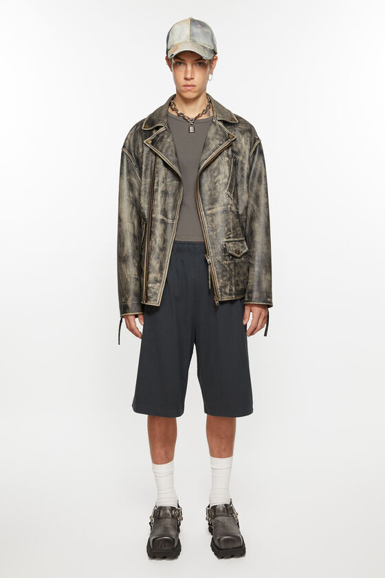 Acne Studios Jerseyshorts mit Logo-Stempel