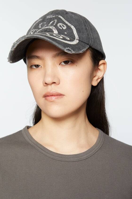 Acne Studios Kappe Mit Logoaufdruck