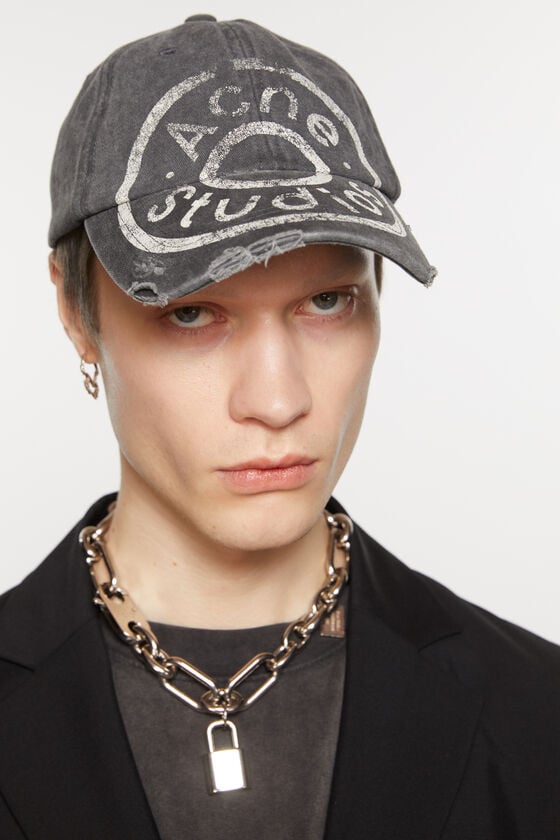 Acne Studios Kappe Mit Logoaufdruck