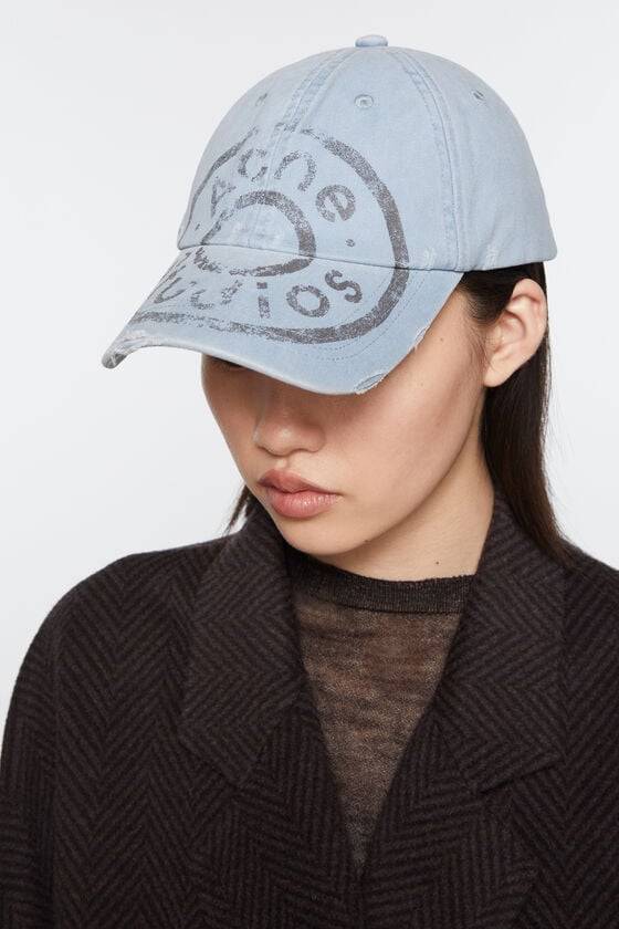 Acne Studios Kappe Mit Logoaufdruck