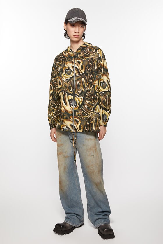 Acne Studios Kapuzen-Jacke Mit Logo