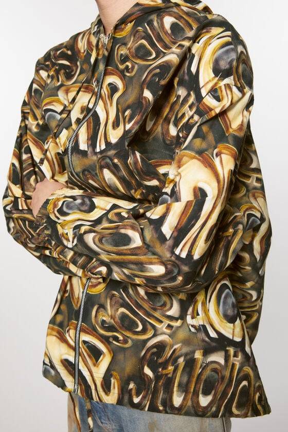 Acne Studios Kapuzen-Jacke Mit Logo