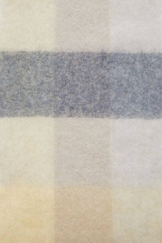 Acne Studios Karierter Schal Aus Mohair