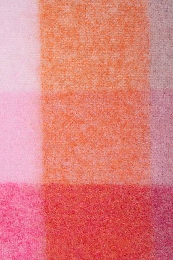 Acne Studios Karierter Schal Aus Mohair