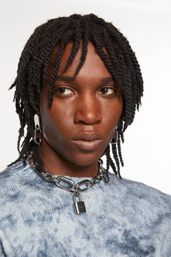 Acne Studios Kettenschloss-Ohrring