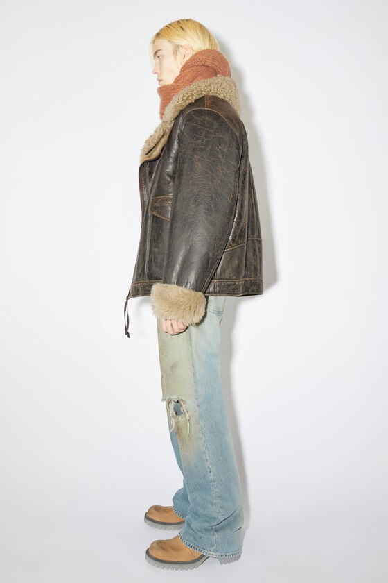 Acne Studios Lammfelljacke