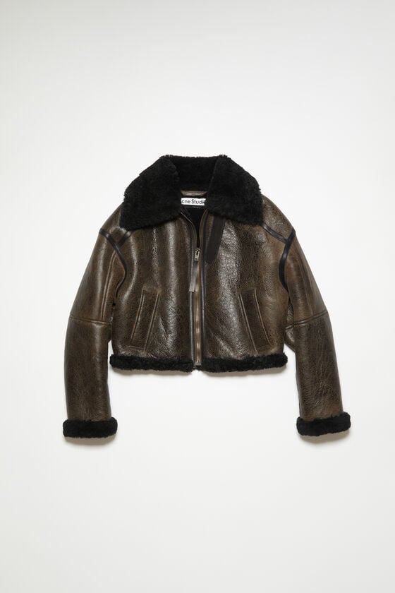 Acne Studios Lammfelljacke