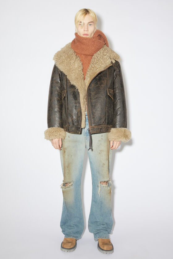 Acne Studios Lammfelljacke