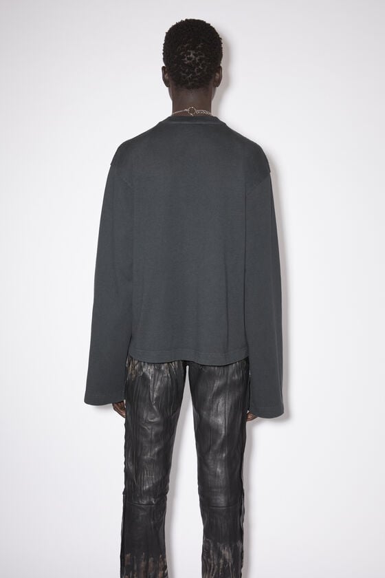 Acne Studios Langärmliges Logo-T-Shirt