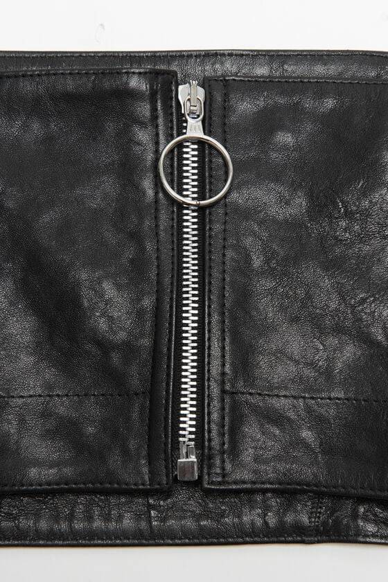 Acne Studios Leather Bustier Top Laufsteg-Show