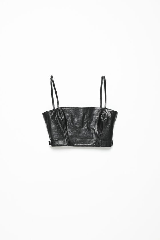 Acne Studios Leather Bustier Top Laufsteg-Show