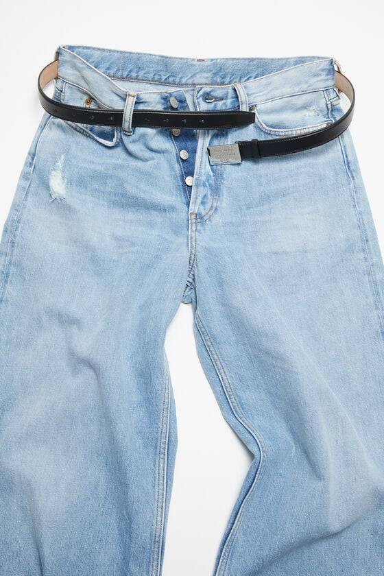 Acne Studios Ledergürtel Mit Eingraviertem Logo