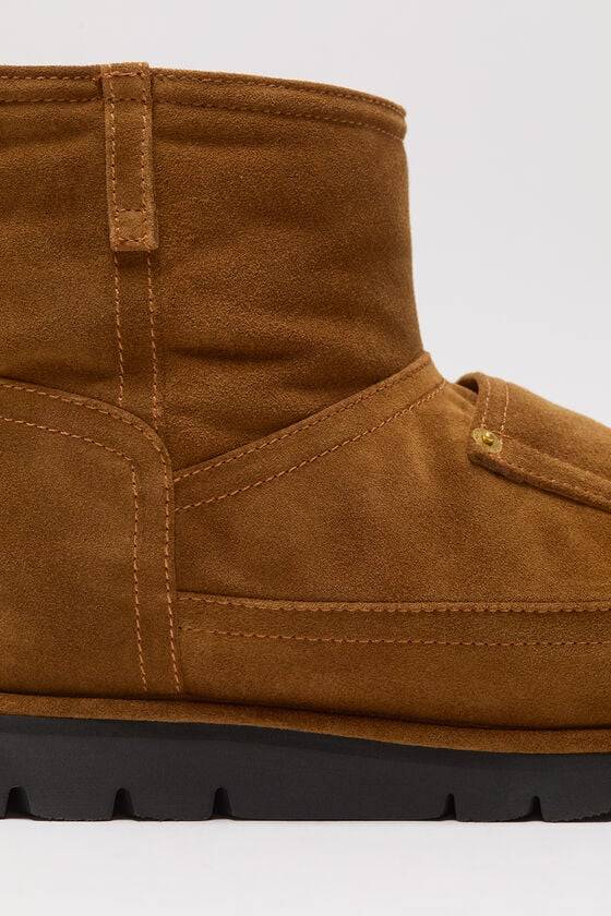 Acne Studios Lederjacke Mit Shearling