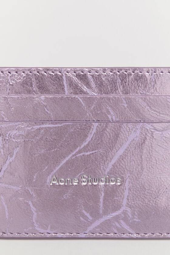 Acne Studios Ledernes Karten-Etui