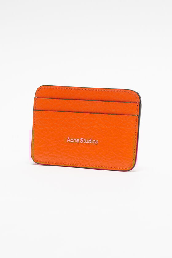 Acne Studios Ledernes Karten-Etui