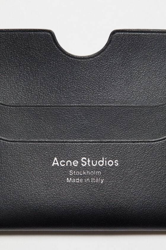 Acne Studios Ledernes Karten-Etui