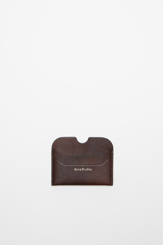 Acne Studios Ledernes Karten-Etui