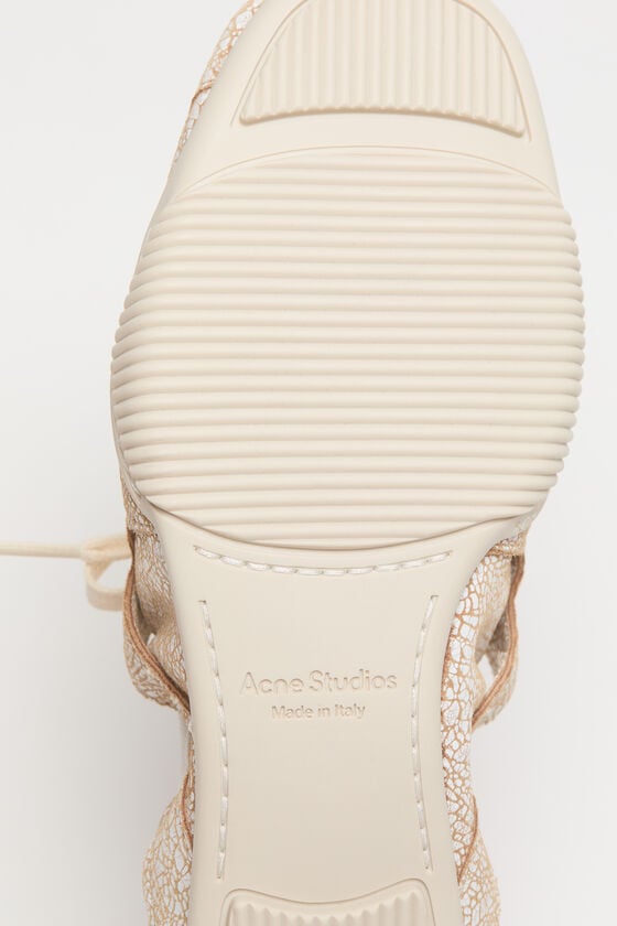 Acne Studios Lederschuh Zum Schnüren