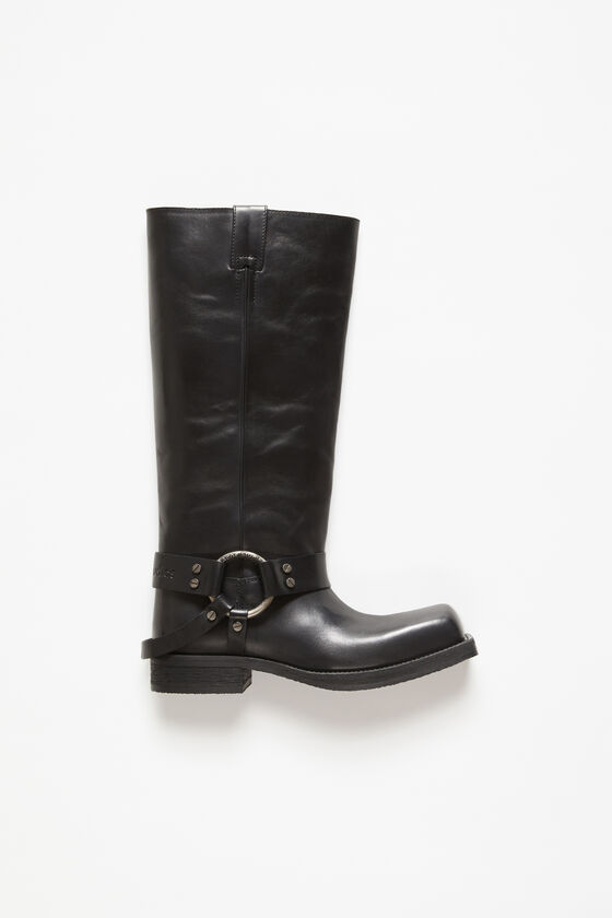Acne Studios Lederstiefel mit Schnalle