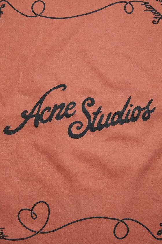 Acne Studios Leichter Schal Mit Print