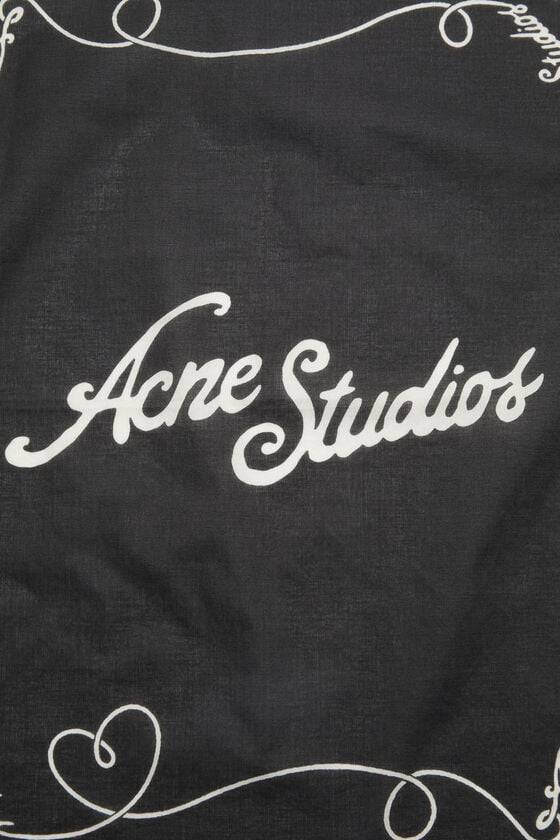 Acne Studios Leichter Schal Mit Print
