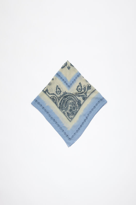 Acne Studios Leichter Wollschal mit Print