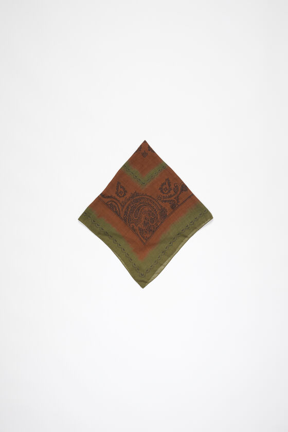 Acne Studios Leichter Wollschal mit Print