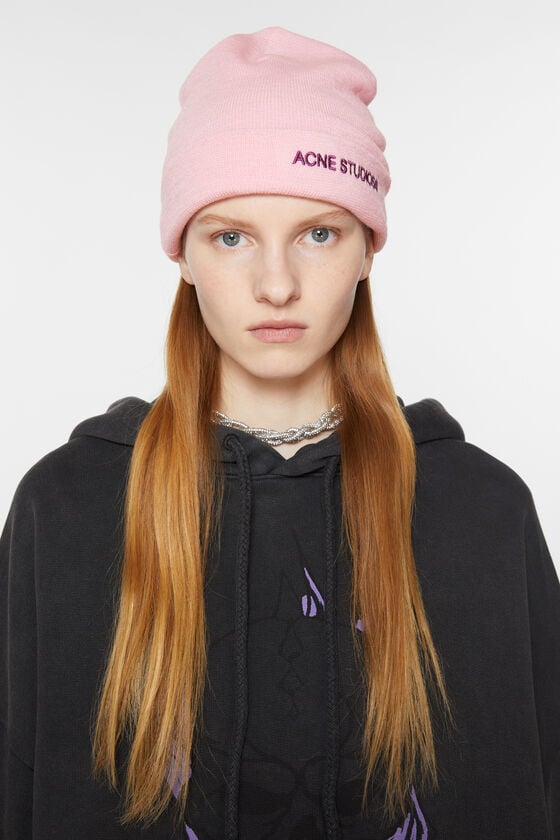 Acne Studios Logo Beanie
