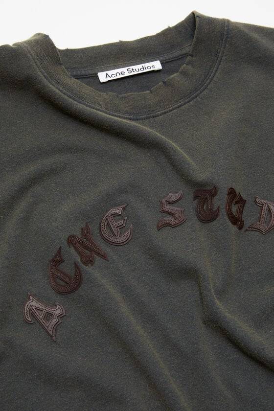 Acne Studios Logo-Langarm-T-Shirt