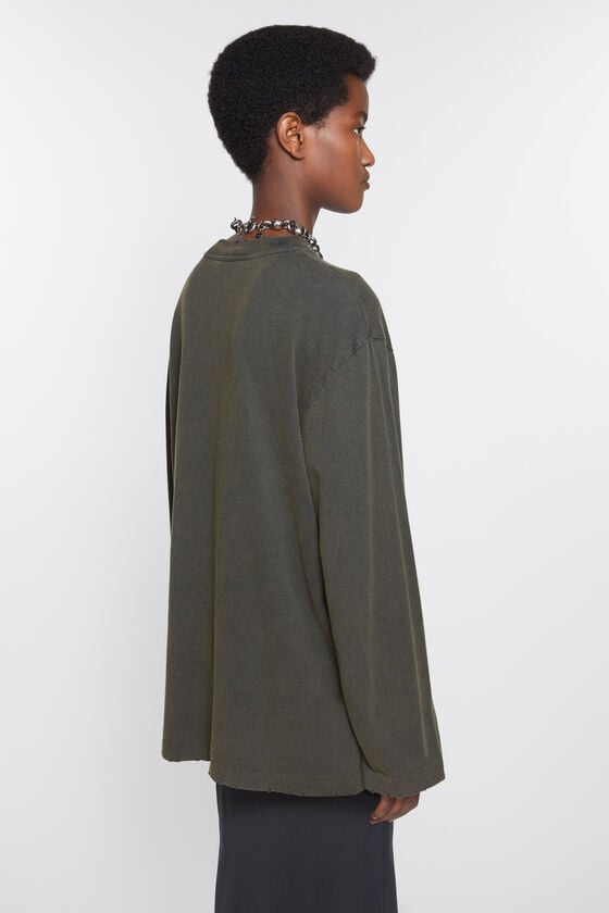 Acne Studios Logo-Langarm-T-Shirt