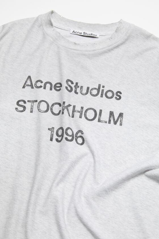 Acne Studios Logo-T-Shirt – Lockere Passform