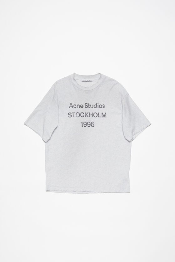 Acne Studios Logo-T-Shirt – Lockere Passform
